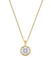 Sirena Lab Grown Diamond Energy Pendant Necklace (1-1/2 Ct. T.w.) In 14k Yellow Gold (also In 14k White Gol In Gold