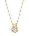 Sirena Lab Grown Diamond Horseshoe Pendant Necklace (1-1/2 Ct. T.w.) In 14k White Gold (also In 14k Yellow  In Gold