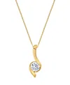 Sirena Lab Grown Diamond Signature Pendant Necklace (1-1/2 Ct. T.w.) In 14k White Gold (also In 14k Yellow  In Gold