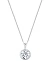 Sirena Lab Grown Energy Diamond Pendant Necklace (2 Ct. T.w.) In 14k White Gold (also In 14k Yellow Gold) In Silver