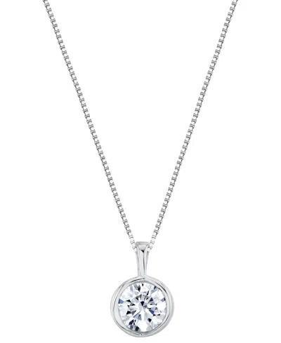 Sirena Lab Grown Energy Diamond Pendant Necklace (2 Ct. T.w.) In 14k White Gold (also In 14k Yellow Gold) In Silver