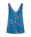 Sirens London Women's Aura Camisole Blue Starfish In Blue