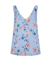 Sirens London Women's Aura Camisole Light Blue Starfish In Blue