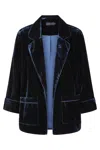 Sirens London Women's Blue Dublin Blazer In Blue
