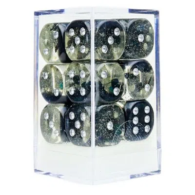 Sirius Dice 16 Mm D6 Cube Set - Spades - 12 Count