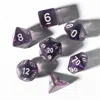 Sirius Dice Treasure Series Amethyst Dice Set Set Of 7