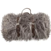 Siscovers Belted Llama Throw In Silver