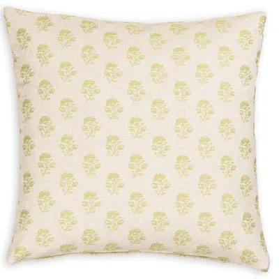 Siscovers Birch Lane Diedre Pear 20 Inch Polyester Accent Pillow In Green