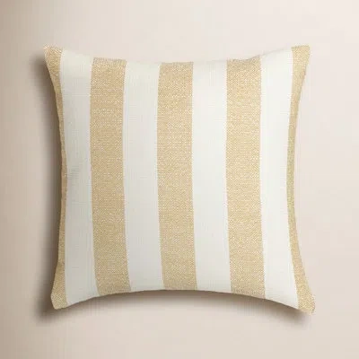 Siscovers Birch Lane Harding Throw Pillow Throw In Yellow Striped,polyester