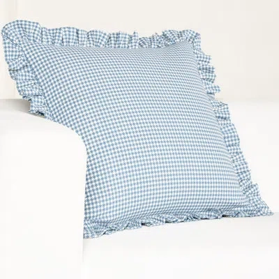 Siscovers Birch Lane Sashay Ruffled Accent Pillow In Polyester,blue