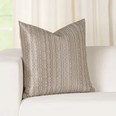 Siscovers Dortmund Cotton Blend Square Pillow Cover & Insert In Gray