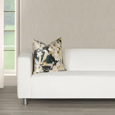 Siscovers Floral Velvet Throw Pillow Throw