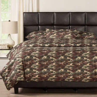 Siscovers Galaxy Camo Bedding In Brown,green,beige