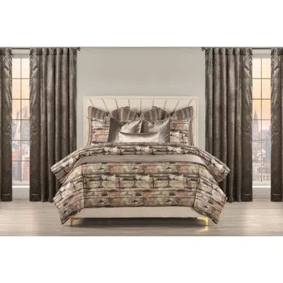 Siscovers Graffiti Bedding In Smoke