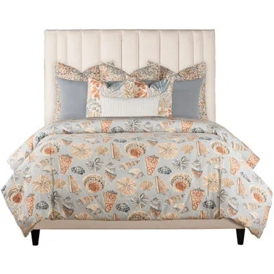 Siscovers Magnolia Home Fashions Longboat Sunset Duvet Cover & Insert Set In Blue;beige;cream