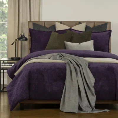 Siscovers Mixology Duvet Cover & Insert Set In Aubergine