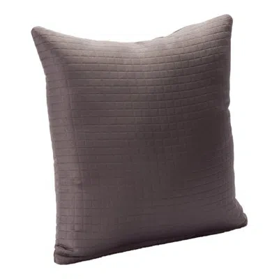 Siscovers Modern Spa Throw Pillow In Charcoal Gray