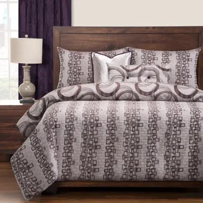 Siscovers Mullholland Drive Duvet Cover Set In Purple