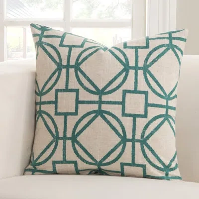 Siscovers Nolo Throw Pillow In Nolo Turquoise