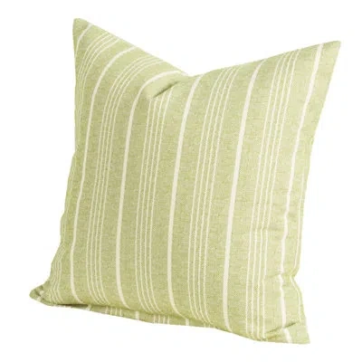 Siscovers Pierre Throw Pillow In Apple - Green