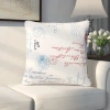 Siscovers Postscript Square Pillow Cover & Insert