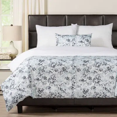 Siscovers Rococo Duvet Cover & Insert Set In Black,white