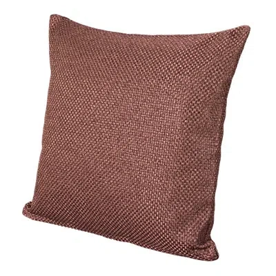 Siscovers Route Silk Square Pillow Cover & Insert In Ginger