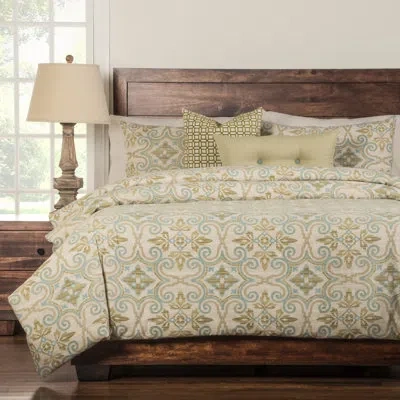 Siscovers Sumatra Duvet Cover Set In Citron