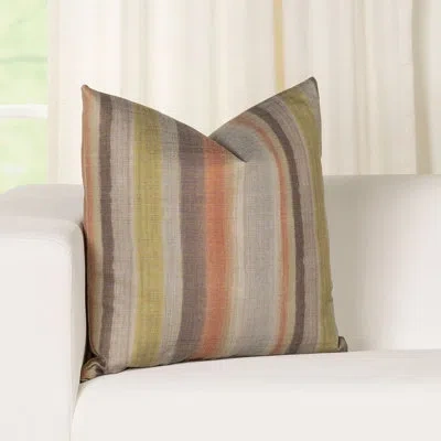 Siscovers Throw Pillow In Brown;green;multi