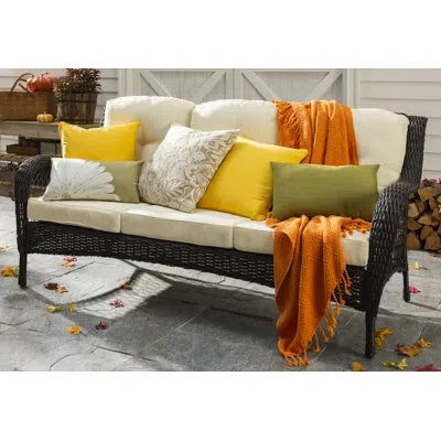 Siscovers Tropics Throw Pillow In Linen