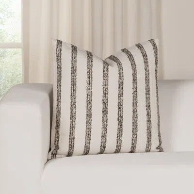 Siscovers Twisted Band Striped Throw Pillow In Beige