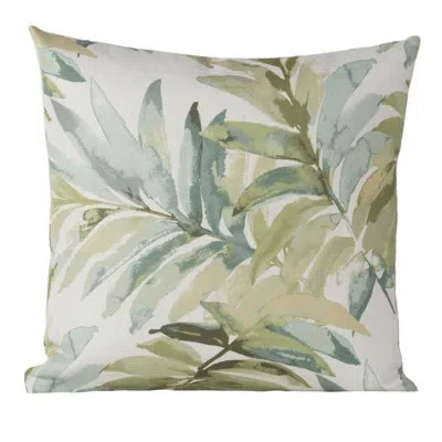 Siscovers Verdure Tropical Print Pillow In Polyester