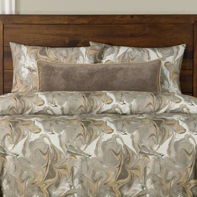 Siscovers Wanderlust Marbled Duvet Cover & Insert Set In Sapphire