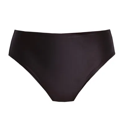 Sishawaii-secret Island Swimwear Women's Mid-rise Swim Bottom In Black