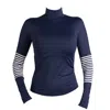 Sishawaii-secret Island Swimwear Women's Rashguard In Navy Blue