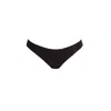 Sishawaii-secret Island Swimwear Women's Rio - Low Waisted Swim Bikini Bottom In Black In Black