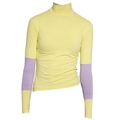 Sishawaii-secret Island Swimwear Women's Yellow / Orange Rashguard In Yellow In Yellow/orange