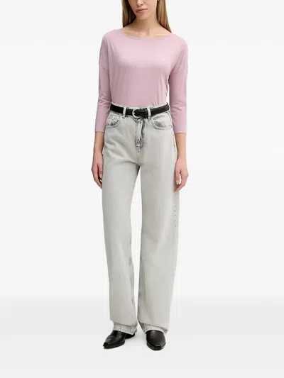 Sisley Paris Acid-wash Jeans In Gray