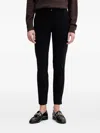 Sisley Paris Belt-loop Trousers In Black