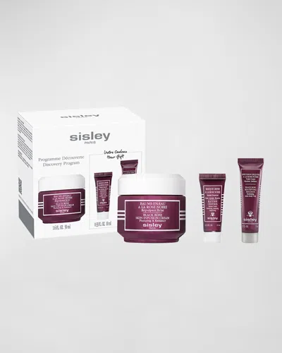 Sisley Paris Black Rose Skin Infusion Cream Discovery Set In White