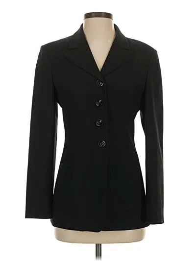 Pre-owned Sisley Paris Blazer Jacket In Black