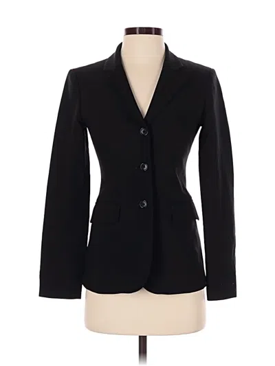 Pre-owned Sisley Paris Blazer Jacket In Black