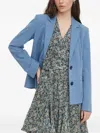 Sisley Paris Button-fastening Jacket In Blue