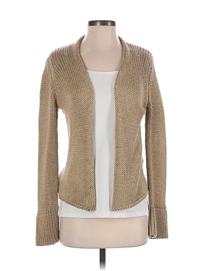 Pre-owned Sisley Paris Cardigan Sweater In Brown