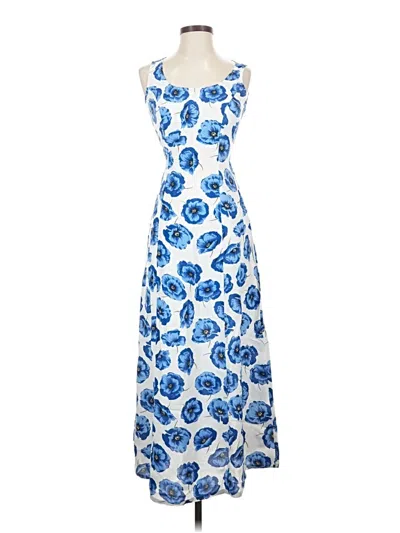 Pre-owned Sisley Paris Casual Dress In Blue