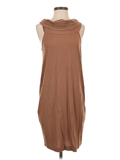 Pre-owned Sisley Paris Casual Dress In Brown