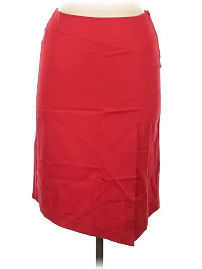 Pre-owned Sisley Paris Casual Skirt In Red