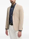 Sisley Paris Checked Single-breasted Blazer In Neutral