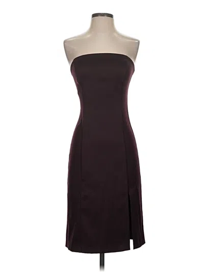 Pre-owned Sisley Paris Cocktail Dress In Burgundy