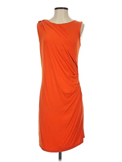 Pre-owned Sisley Paris Cocktail Dress In Orange